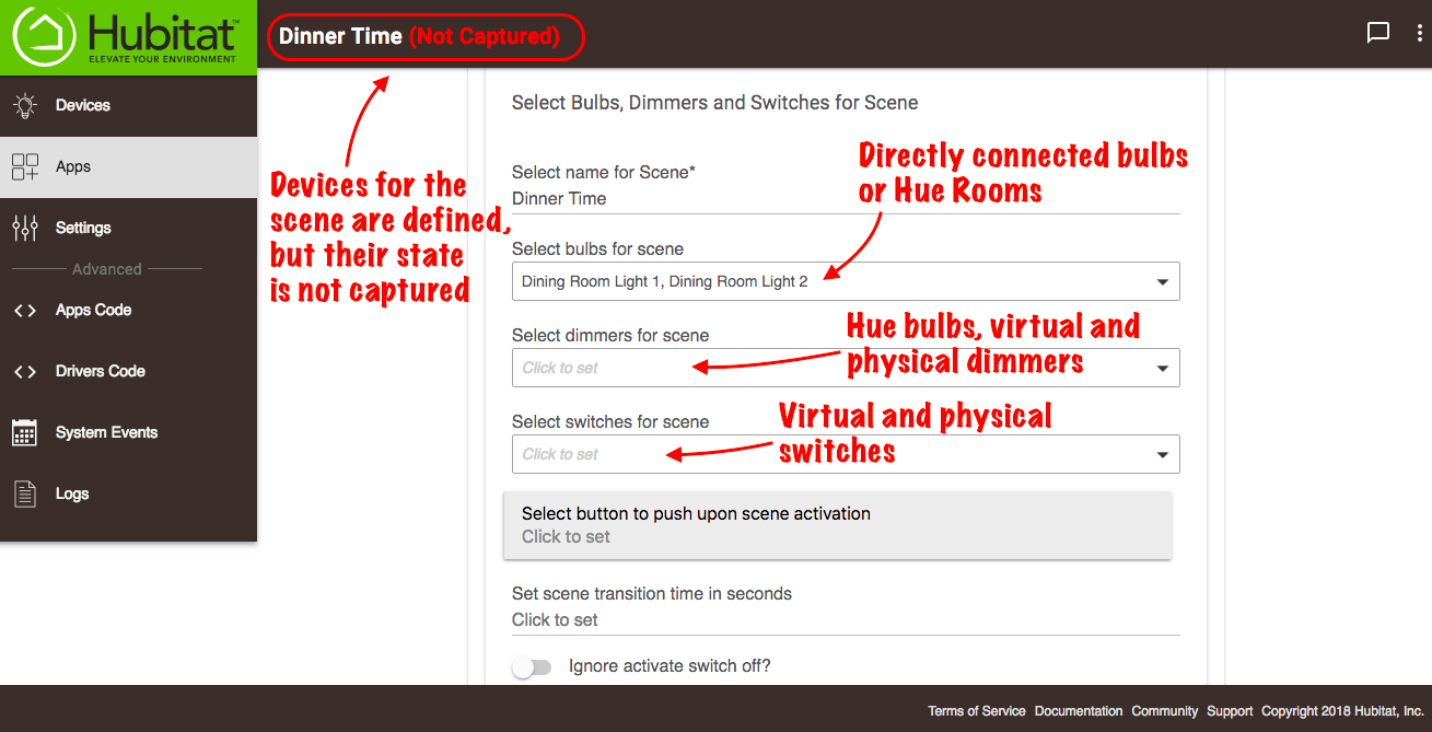Select devices for Hubitat Scene.png