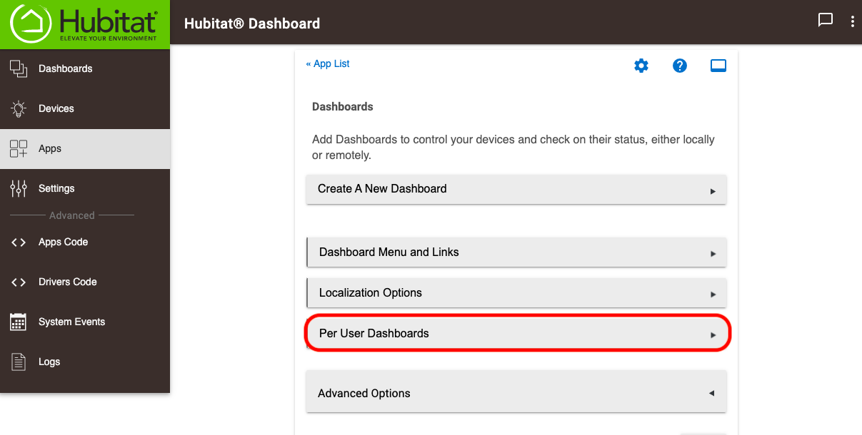 Screenshot - Per-User Dashboards
