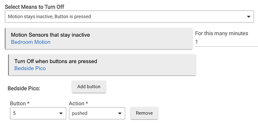 Screenshot/example of device selector when needed for means to turn off